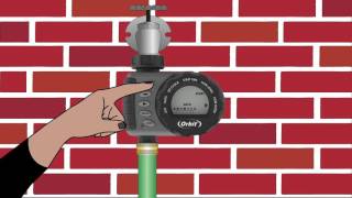 How To Program an Orbit One Outlet Hose Faucet Timer 96781 [upl. by Erena]