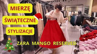 Zobacz Jakie Stylizacje Wybrałam Na Święta Zara Mango Reserved [upl. by Eibrad]