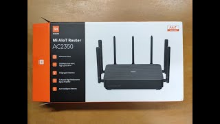 Unboxing y primeras impresiones Router Xiaomi Mi AIoT AC2350 [upl. by Gian]