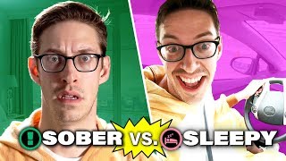 The Try Guys Test SleepDeprived Driving [upl. by Sorips327]