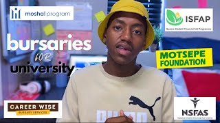 BURSARIES IN SA How To Get Funding For University 2024 [upl. by Ainahtan]