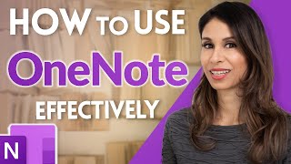 How to Use OneNote Effectively Stay organized with little effort [upl. by Gale875]