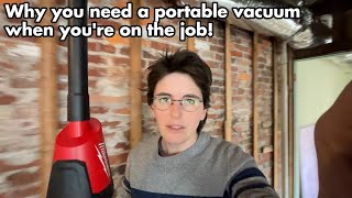 Random Bits 0304 You need a portable vacuum cleaner in your tool set Milwaukee M12 early review [upl. by Ylus]