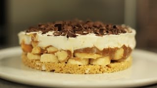 Recette facile  banoffee pie ou tarte banane caramel [upl. by Oiromed]