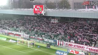 Minister KosiniakKamysz wygwizdany na stadionie Cracovii [upl. by Nilak]