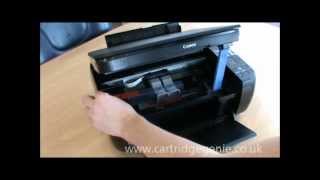 Canon Pixma MP280 How to set up and install ink cartridges [upl. by Soloman281]