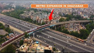 2 New Metro Projects in Ghaziabad  Vaishali to Mohan Nagar Metro  Delhi Metro  Papa Construction [upl. by Grory]