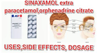 Sinaxamol extra tablet uses in urdu  Paracetamol tablets uses in urdu [upl. by Euqinoj]