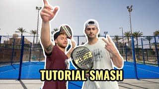 LO SMASH  TUTORIAL PADEL  Due esercizi per MIGLIORARE il tuo SMASH [upl. by Bernelle]