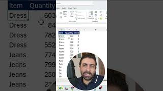 How to revert back to original Sort order in Excel excel exceltricks exceltips sortexcelsorting [upl. by Letnohc]