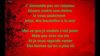 Faire des Ricochets  Paris Africa  Paroles lyrics [upl. by Ennoirb39]