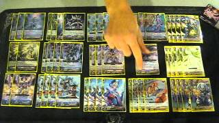 Cardfight Vanguard Royal Shadows Wingal BraveMajesty Lord Blaster Decklist [upl. by Anilave]