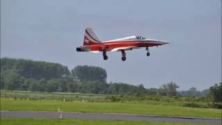 Patrouille Suisse crash [upl. by Lletnahs]