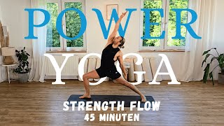 Power Yoga  Strength Flow  45 Minuten  Kevin Auditor Yoga [upl. by Rtoip]