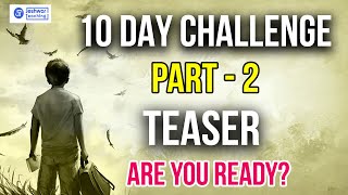 10 DAYS CHALLENGE PART 2 TEASER  RAJESHWARAN  JT [upl. by Lozar]