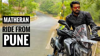 Pune to Matheran  Breakfast Ride  Motovlog [upl. by Dwaine734]