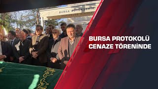 Bursa protokolü cenaze töreninde [upl. by Benildis]