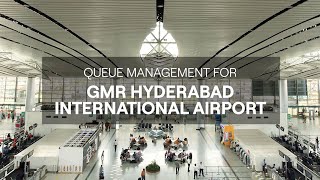 Queue Management at GMR Hyderabad International Airport Ltd [upl. by Aseyt]