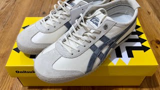 Onitsuka Tiger MEXICO 66 SD Grey Unboxing [upl. by Vassell]