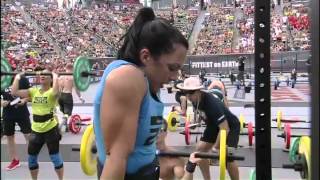 2012 CrossFit Games  Front SquatTeam Triplet Team Heat 1 [upl. by Middleton]