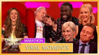 Most Viral Moments  MARATHON  The Graham Norton Show [upl. by Helaine462]