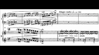 Argerich and Kissin play Lutoslawski  Paganini variations Audio  Sheet music [upl. by Ailisec]