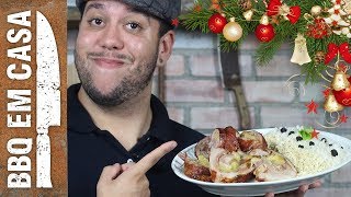 RECEITA DE COSTELA RECHEADA NATAL E REVEILLON ポークリブ [upl. by Jeffcott]