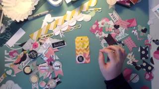 How to create DIY scrapbooking embellishments [upl. by Kcorb10]