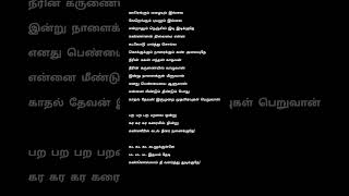 Neerparavai song lyrics Tamil  Para para  music songlyrics lyrics [upl. by Coralie672]