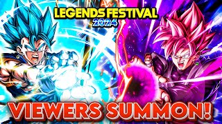 LEGENDS FESTIVAL 2024 LIVE SUMMONS  LIVE VIEWERS SUMMON ON DISCORD 😲 [upl. by Chancelor]