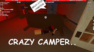 CHAOTIC ROUND WITH CAMPER BEAST  Roblox Flee the Facility [upl. by Mohandis493]