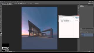 TRESDE ArchViz Post production  Vray EXR output advantages [upl. by Nilak659]