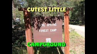 Beautiful Small KEHL SPRING Campground  Arizona [upl. by Kemp]