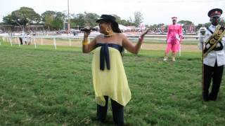 Tamara Marshalls Rendition of Beautiful Barbados Sandy Lane Gold Cup 2013 [upl. by Kimberlyn]