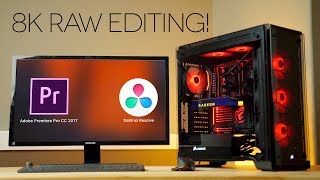 8K Video Editing BEAST  16 Core ThreadRipper for Premiere Pro and Resolve [upl. by Hodgkinson]