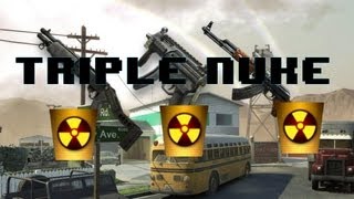 MW2  TRIPLE NUKE  12824  Multiples armes  16min02 [upl. by Ecyt927]