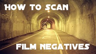 How to Scan a Color Negative [upl. by Aitnwahs]