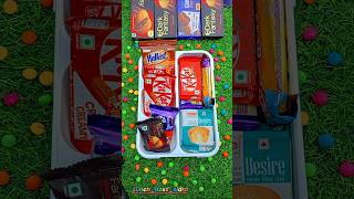 Simple viral lunch box 🎁 chocolate chocolate candy food yummy tasty lunchbox [upl. by Oalsinatse]