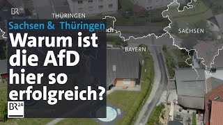 Auf den Spuren des AfDErfolgs Landtagswahl in Sachsen und Thüringen  Kontrovers  BR24 [upl. by Fabiolas]