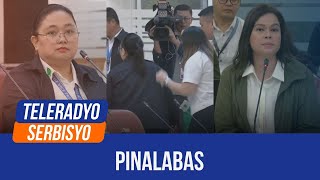 OVP lawyer escorted out of House panel probe for refusing to take oath  11 November 2024 [upl. by Sosthena170]