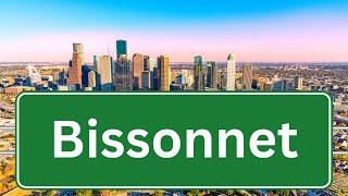 Bissonnet St  Houston Texas  Entire Length [upl. by Fonzie884]