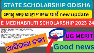 STATE SCHOLARSHIP NEW UPDATE EMEDHABRUTI SCHOLARSHIP UPDATE [upl. by Boelter]