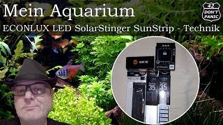 ECONLUX LED Beleuchtung SolarStinger SunStrip  Technik  Mein Aquarium 73 [upl. by Nadaha]