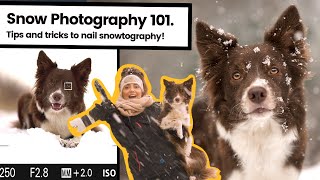 How to Photograph Portraits in Snow  Snow Photography Settings 101 [upl. by Akived789]