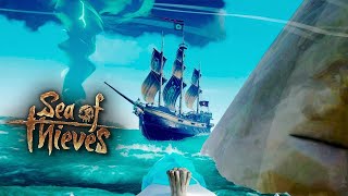 Travesía tranquila hasta que ¡BATALLA NAVAL 🇪🇦 Sea Of Thieves [upl. by Felipe]