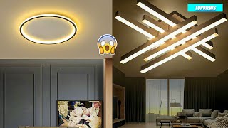 ✅Modernas luces de techo led para sala de estar🌟 [upl. by Ahsikal]