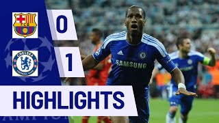 Barcelona vs Chelsea 01 Extended Highlights  UCL Semifinals 20112012 [upl. by Coke]