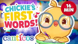 First Words Compilation  Your pollitos first words preschool  canticosworld 🎶🌟 [upl. by Dilaw490]