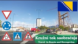 Kako pravilno koristiti kružni tok Ključna pravila za sigurnu vožnju 🇧🇦 BHRoadStoriesBH [upl. by Etsirhc46]