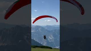 paraglidingdachsteinaustriamountainspollachiparaglidersadventureindiatraveltrendingshorts [upl. by Oicnevuj164]